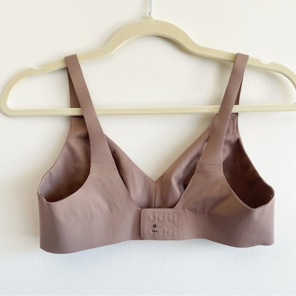 Lululemon Like Nothing Bra nude tan cream wireless t shirt soft bralette lounge - Picture 11 of 12